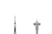 World's Famous Landmarks, an Illustration by eucalyp (Thumbnail 6 of 9)