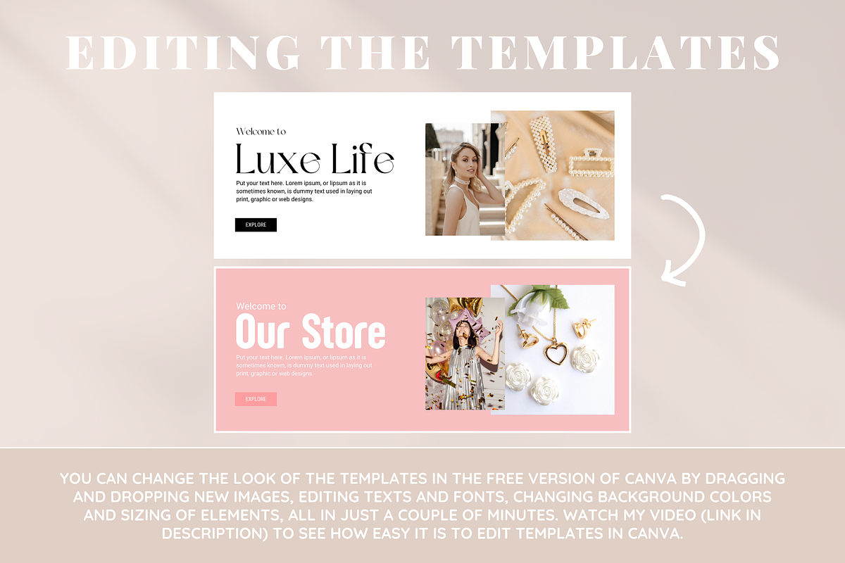 Beige Shopify Theme, a Shopify Template by SunshineStudioBoutique (Photo 7 of 9)