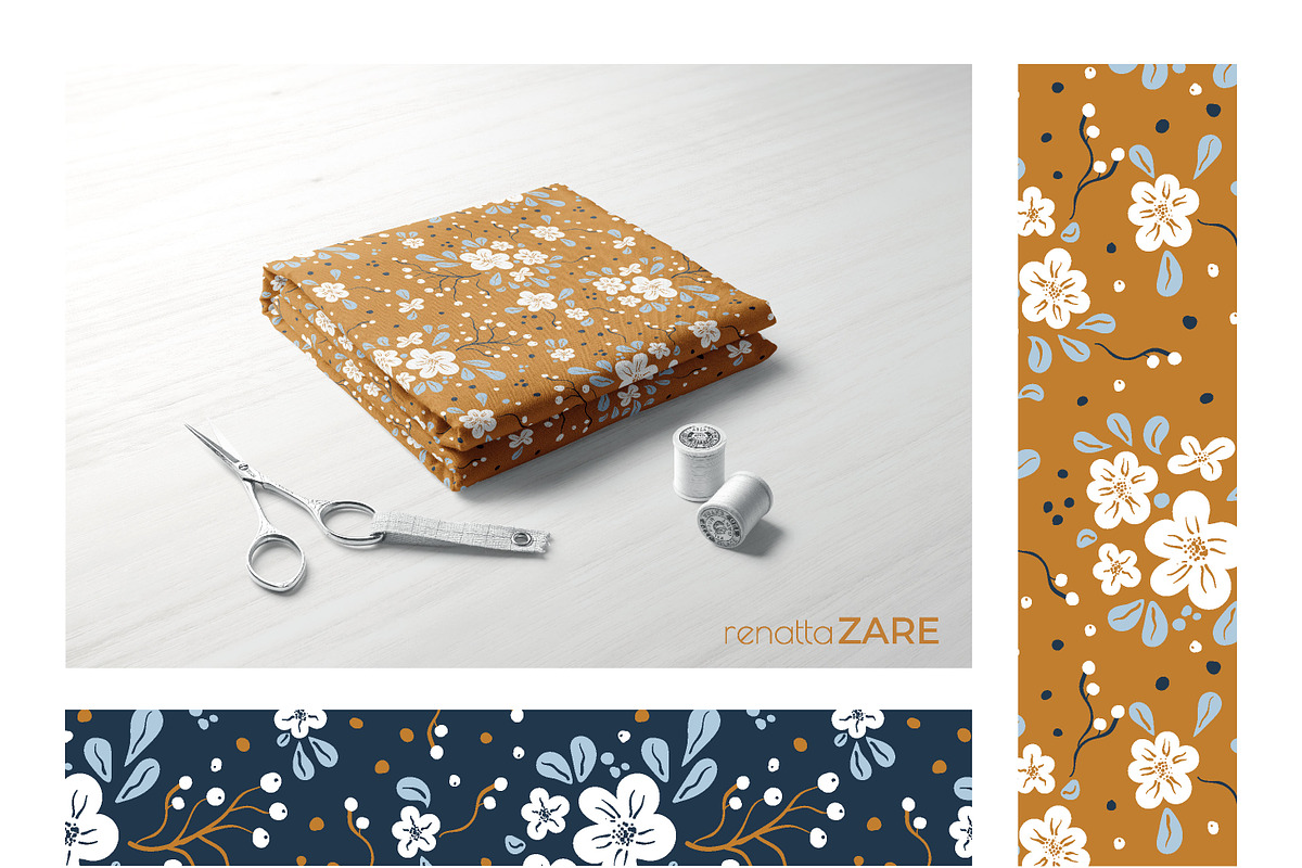 SWALLOW pattern collection, a Pattern Graphic by RenattaZare (Photo 5 of 17)