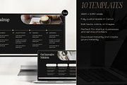 Gold and Black Startup Pitch Deck, a Presentation Template by Creatif Foundry (Thumbnail 6 of 7)
