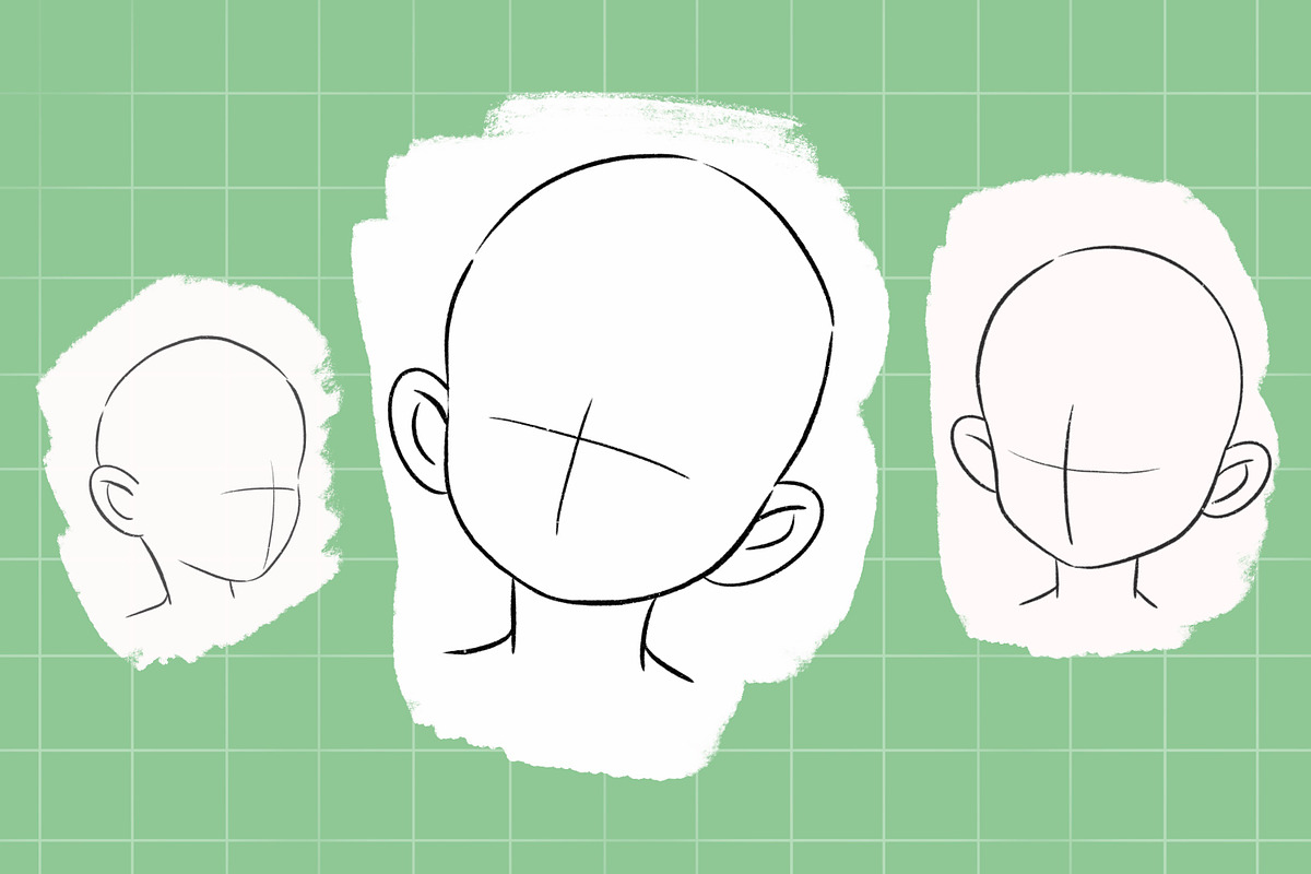 9 Children’s heads stamp Procreate, a Brush Add-On by PoPshop (Photo 4 of 5)