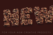 Broken Bricks - PNG Alphabet, an Object Graphic by MIIM (Thumbnail 5 of 5)