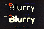 Blurk – Ultra Modern Font, a Sans Serif Font by Drizy (Thumbnail 3 of 10)