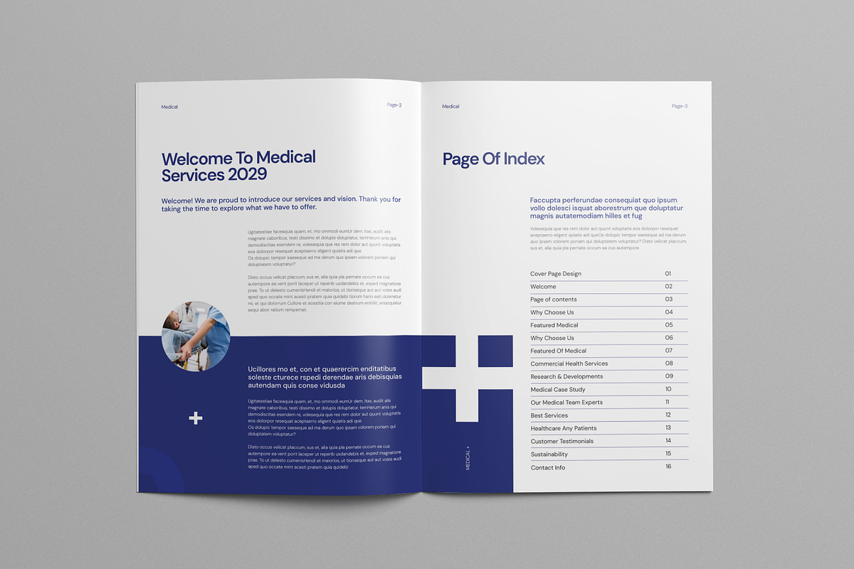 Medical Brochure Template | Canva, a Brochure Template by Pixelpick (Photo 2 of 9)