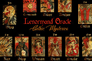 Gothic Mysteries Lenormand colorful, a Decorative Illustration by Samiramay (Thumbnail 1 of 13)