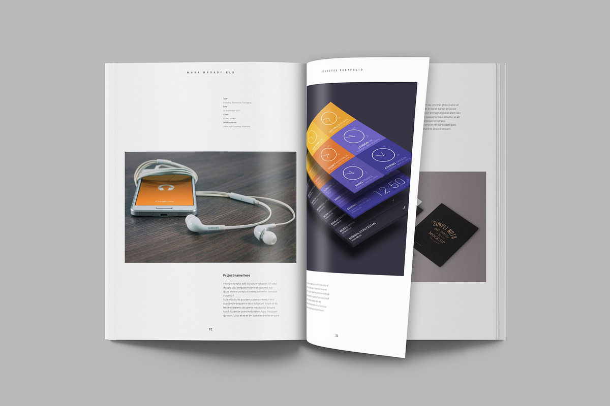 Mark Portfolio, a Brochure Template by Jorge Lima (Photo 4 of 13)
