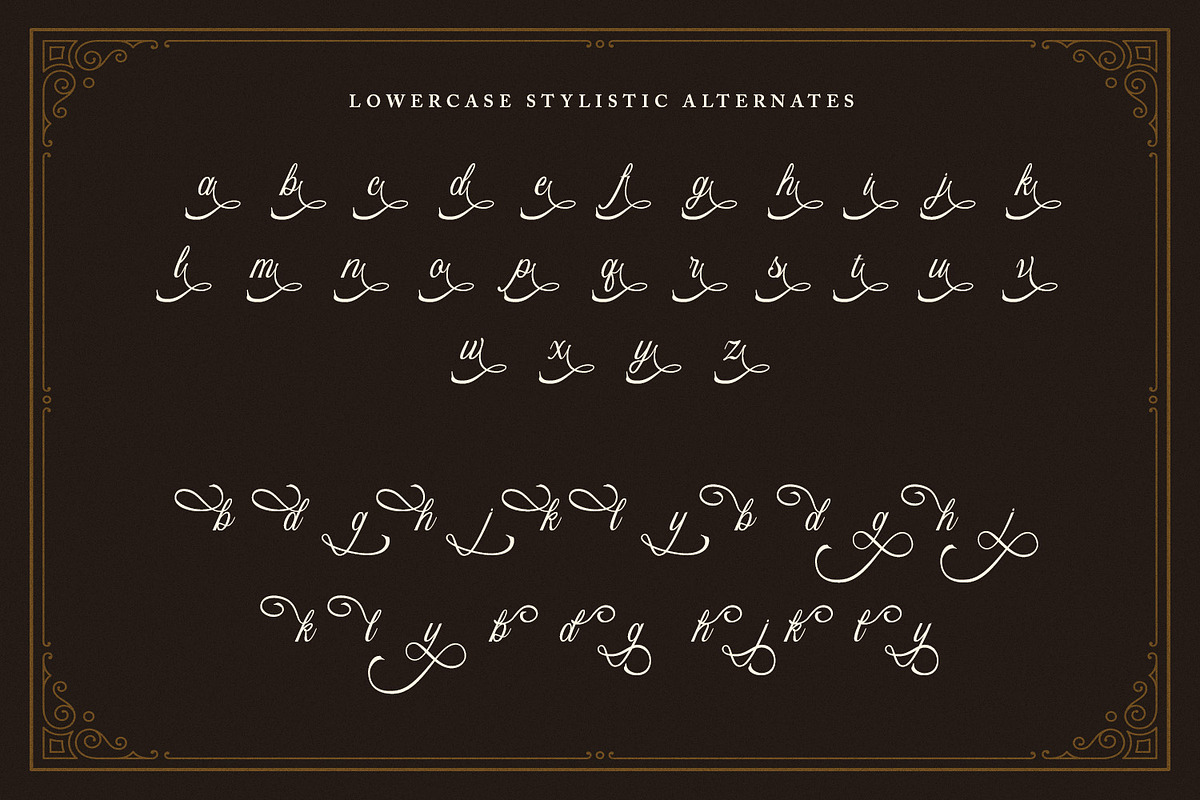 Bristok Lemonade - Cursive Script, a Script Font by Variatype (Photo 15 of 15)