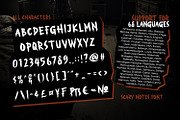 Scary Notes, a Script Font by Ditatype (Thumbnail 9 of 10)