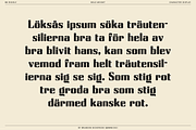 Rigidly - Thoughtfully Geometric, a Sans Serif Font by Bnick (Thumbnail 11 of 13)