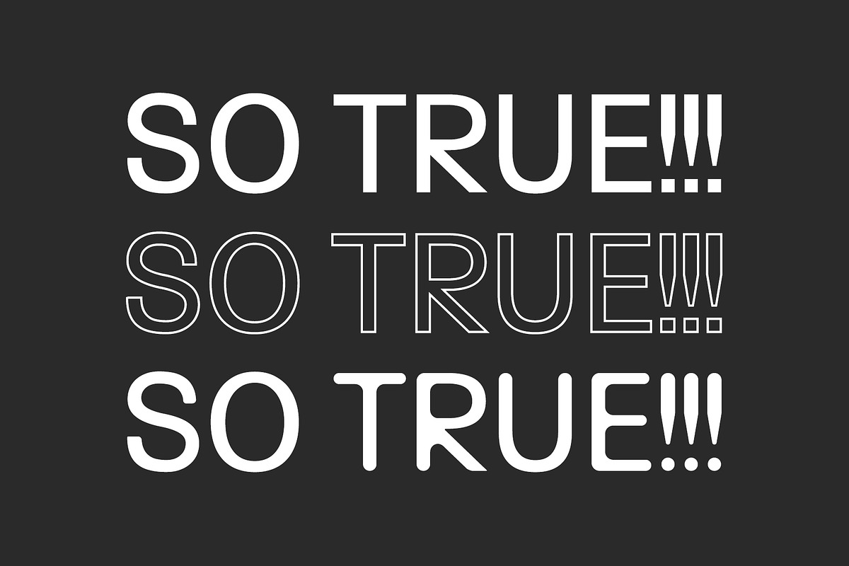 Yarelli Sans Serif Font Family preview 8
