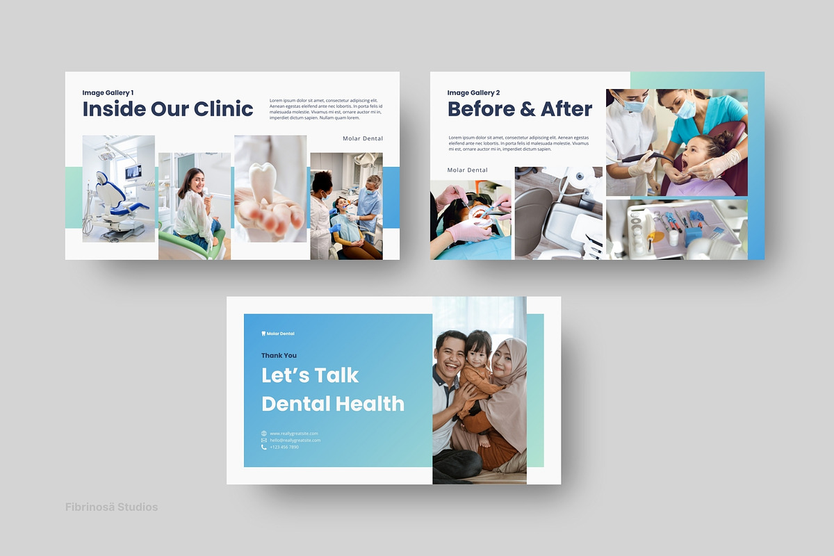 Dental Clinic Pitch Deck Keynote preview 8