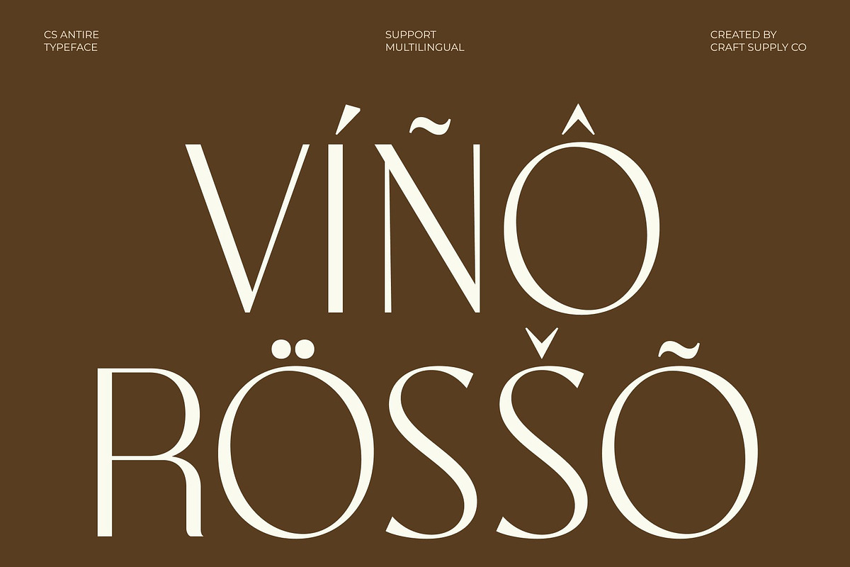 CS Antire – Clean Sans Serif, a Sans Serif Font by Craft Supply Co. (Photo 7 of 8)