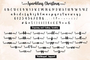 Sparkling Christmas, a Script Font by Mozatype (Thumbnail 10 of 11)