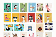 Nursery 120+ Prints Bundle, a Background Graphic by Artemsky (Thumbnail 8 of 10)