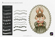 Procreate Brushes - Pattern Brushes, a Brush Add-On by Jenny Quince (Thumbnail 9 of 13)