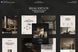 Real Estate Instagram Template Kit