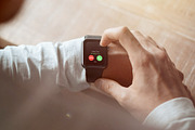 Smartwatch Mockups Bundle v1, a Wearable Device Mockup by Abstract Background (Thumbnail 7 of 12)