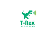 T-Rex Broadband Logo, a Branding & Logo Template by ashenterprise (Thumbnail 1 of 2)