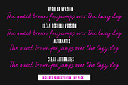 Austrian, a Script Font by Lucky Type (Thumbnail 10 of 12)