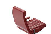 Modern leather chair, a Furniture 3D Model by CGTales (Thumbnail 6 of 9)
