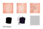 Photo Mask Set Flower Peach, a Graphic by Art Cascadea (Thumbnail 2 of 2)