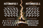 Electrone Superhero Font, a Sans Serif Font by alit design (Thumbnail 3 of 21)