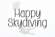 Skydiving, a Sans Serif Font by FreshTypeINK (Thumbnail 6 of 8)