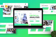 Critical Analysis - Education GSL, a Presentation Template by Deepslide Studio (Thumbnail 1 of 6)