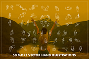 Vector Hand Illustrations Set 2, an Illustration by Inkwell Supply Co (Thumbnail 4 of 27)