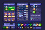 Complete Fantasy Game UI kit, an UI Kit Template by Game Ui art (Thumbnail 3 of 7)