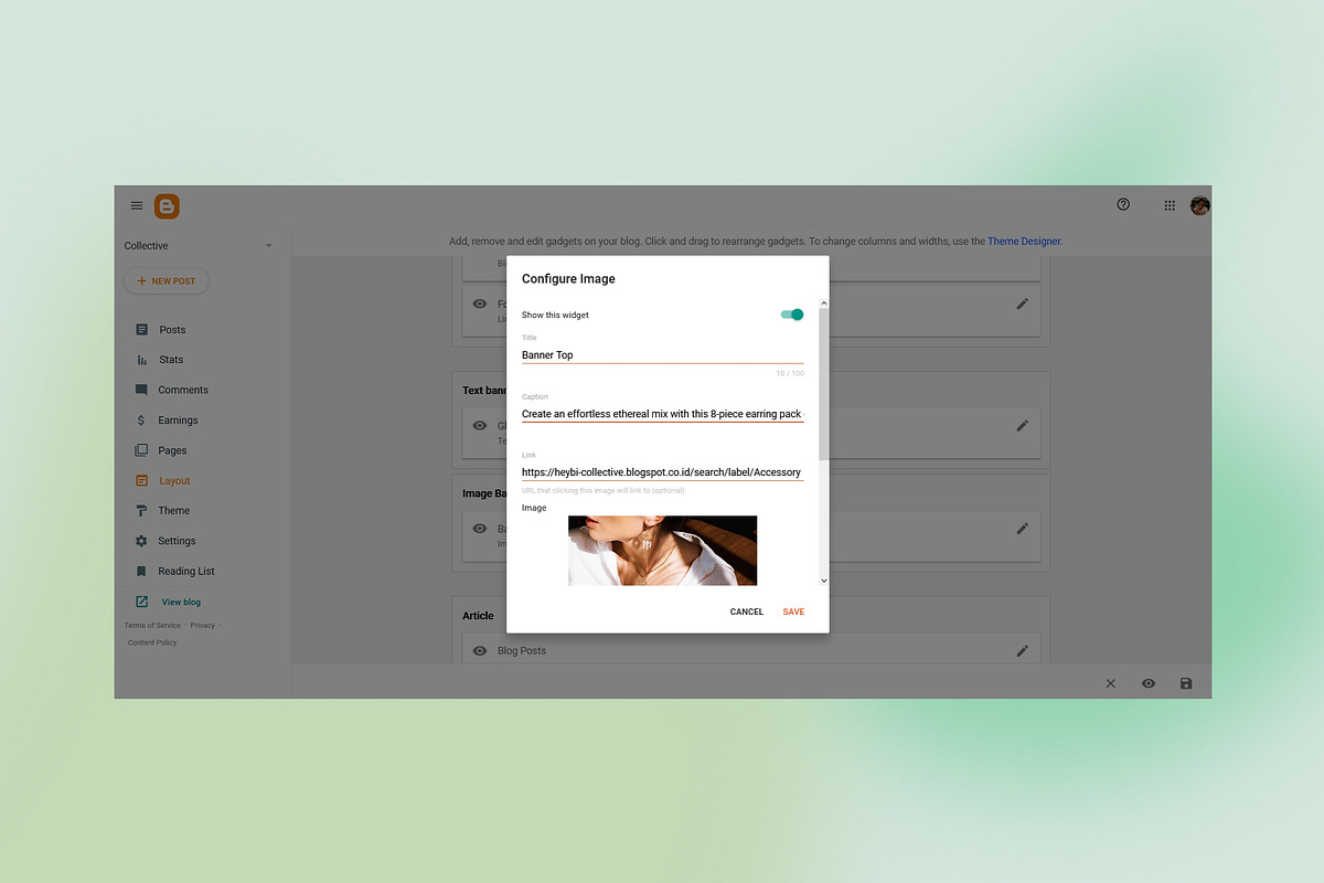 Collective: an eCommerce-like theme, a Templates & Theme by Heybi (Photo 4 of 6)