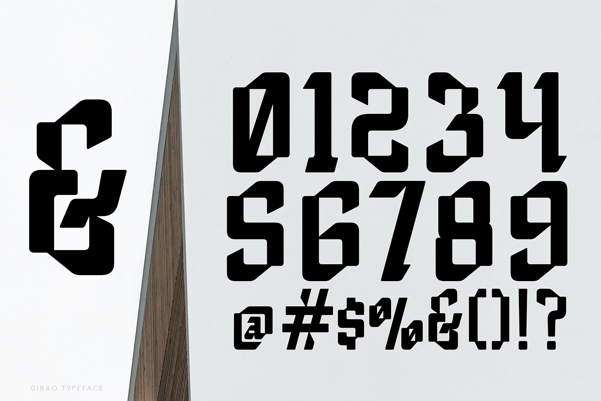 Gibao Typeface, a Font by TypeClassHeroes (Photo 9 of 15)