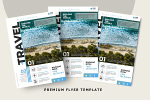 Creative Travel Flyer Template