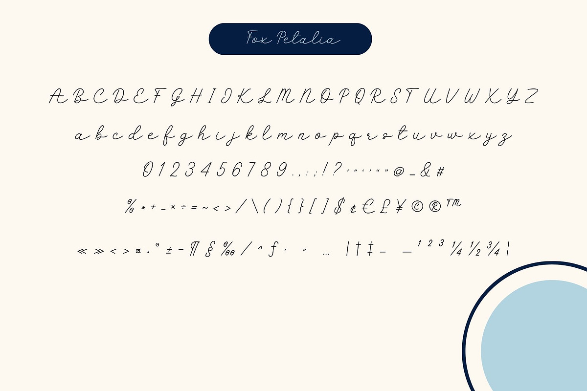 Fox Nuvira & Fox Petalia Font Duo, a Sans Serif Font by Fox7 By Rattana (Photo 12 of 13)