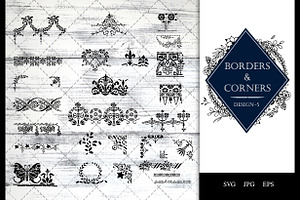 Vintage Baroque -5 Ornamental Border