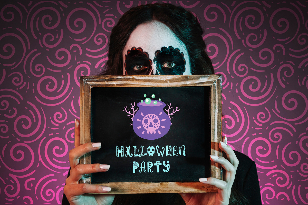 Funny Halloween Font preview 3