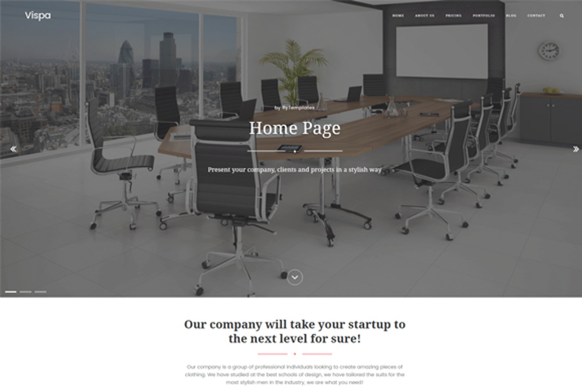 Vispa - Modern Blog HTML Template, a Websites & App Template by FlyTemplates.com (Photo 2 of 8)