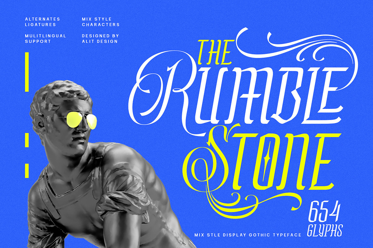 The Blackletter Bundle Alitdesign, a Blackletter Font by alit design (Photo 17 of 19)