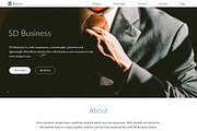 SD Business - WordPress Theme, a WordPress Template by SD Themes (Thumbnail 4 of 4)