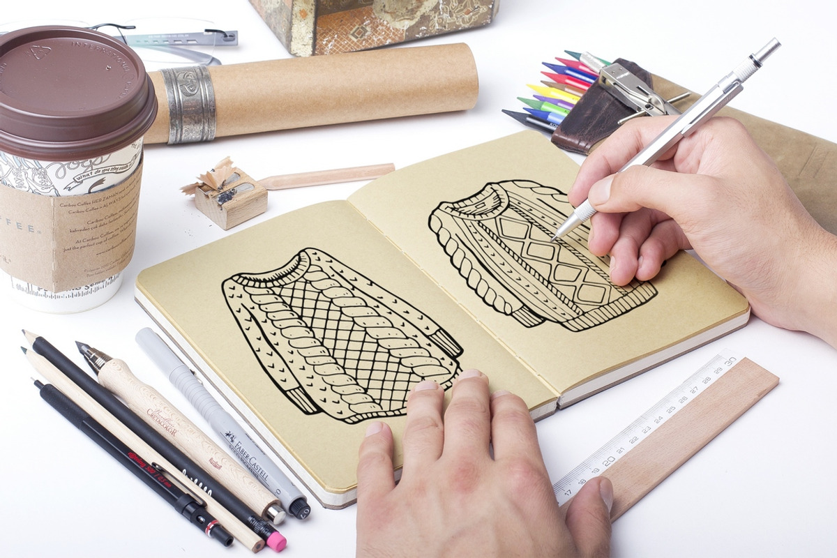 Winter Clothes sketch set, an Illustration by Hala (Photo 2 of 3)