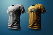 Realistic T-Shirt Mockup, an Apparel Mockup by Fortunes Co (Thumbnail 2 of 3)