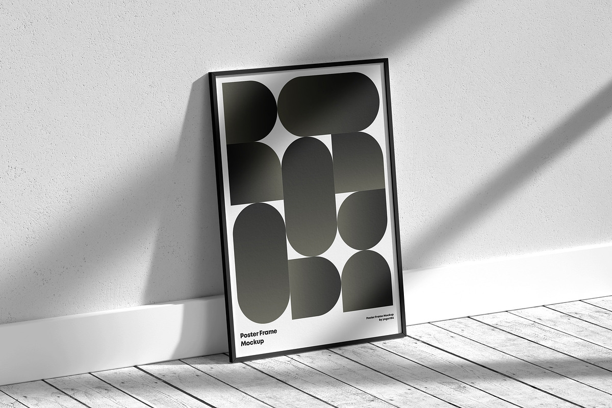 Poster Frame Mock-up, a Product Mockup by Yogurt86 (Photo 14 of 16)