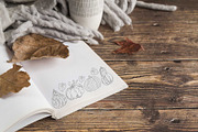 Pumpkins doodle vector clipart, a Seasonal Illustration by Contes_de_fée (Thumbnail 8 of 8)