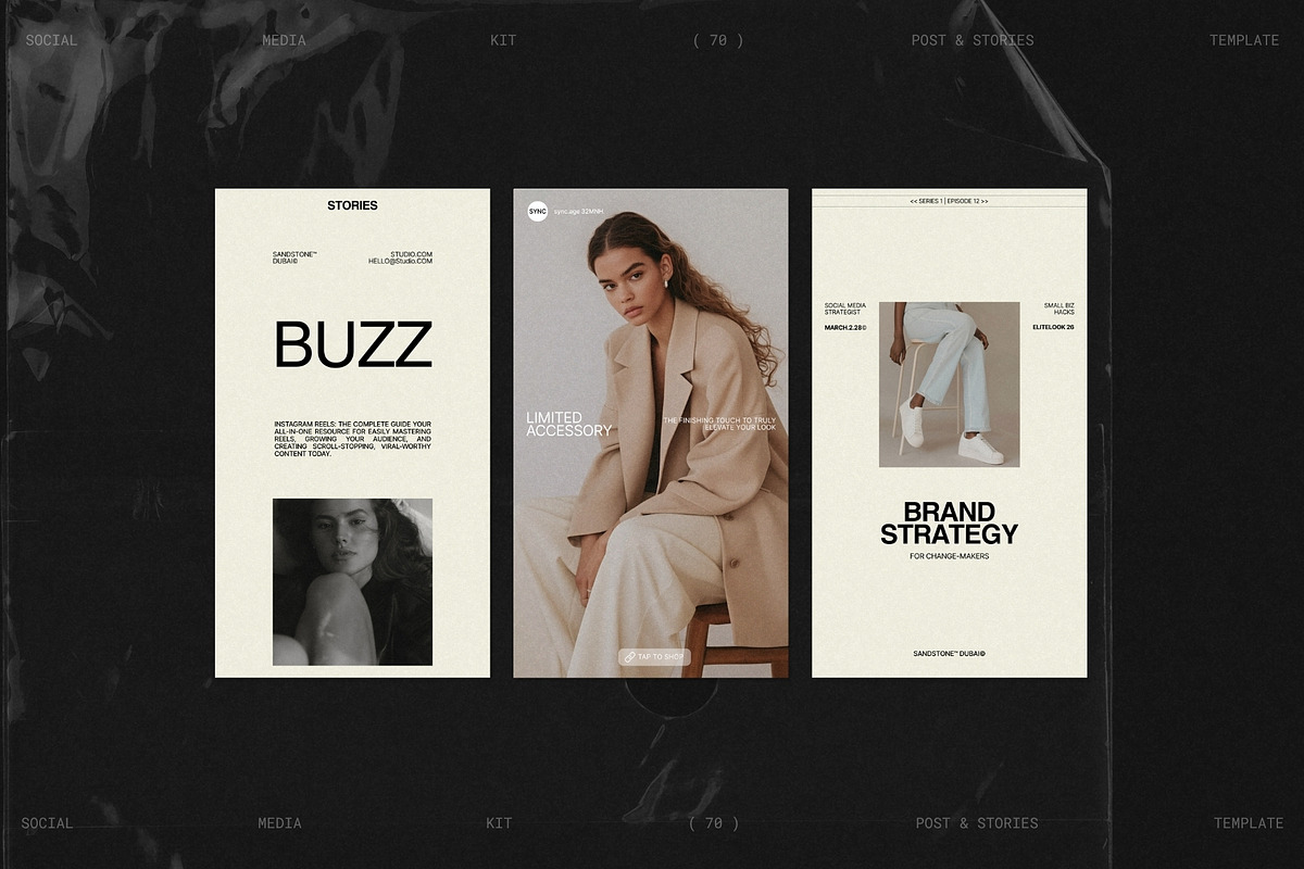 ELVO | Social Media Kit (II), a Social Media Template by Prapti Design (Photo 6 of 10)