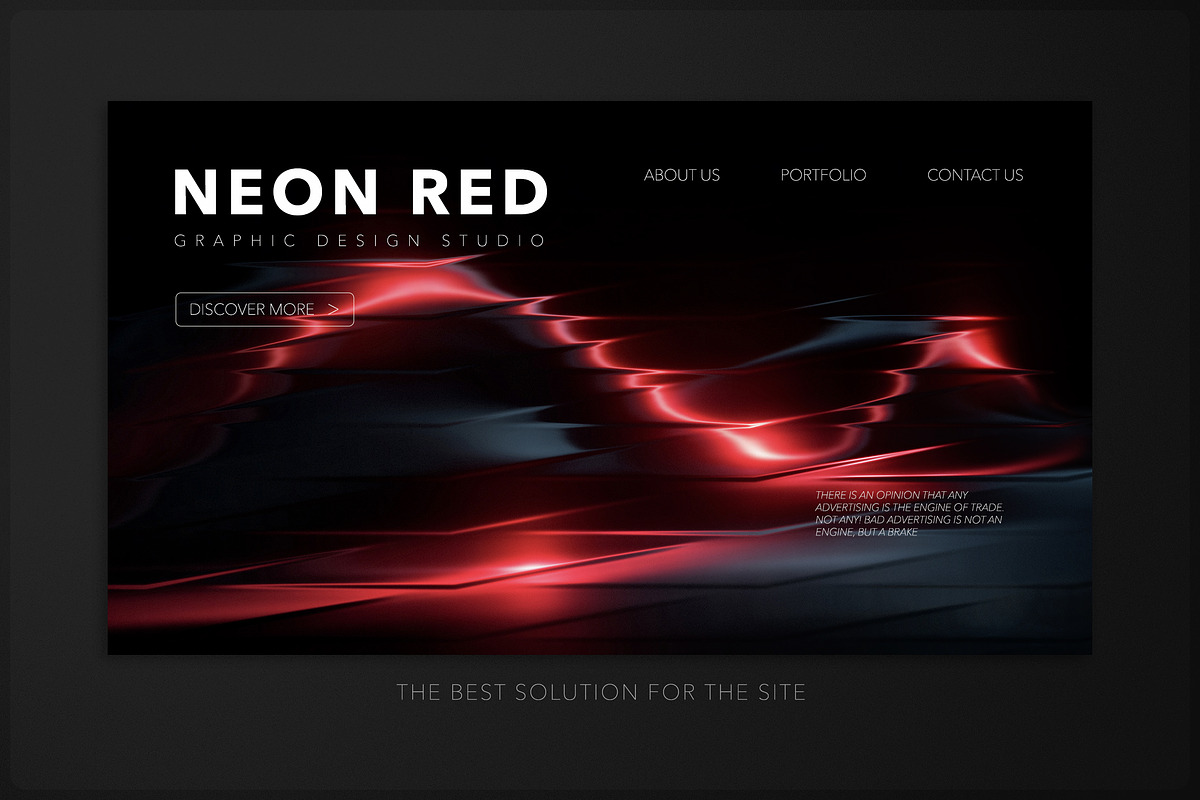 Neon Red Abstract Gradients, a Background Graphic by Milka (Photo 8 of 10)
