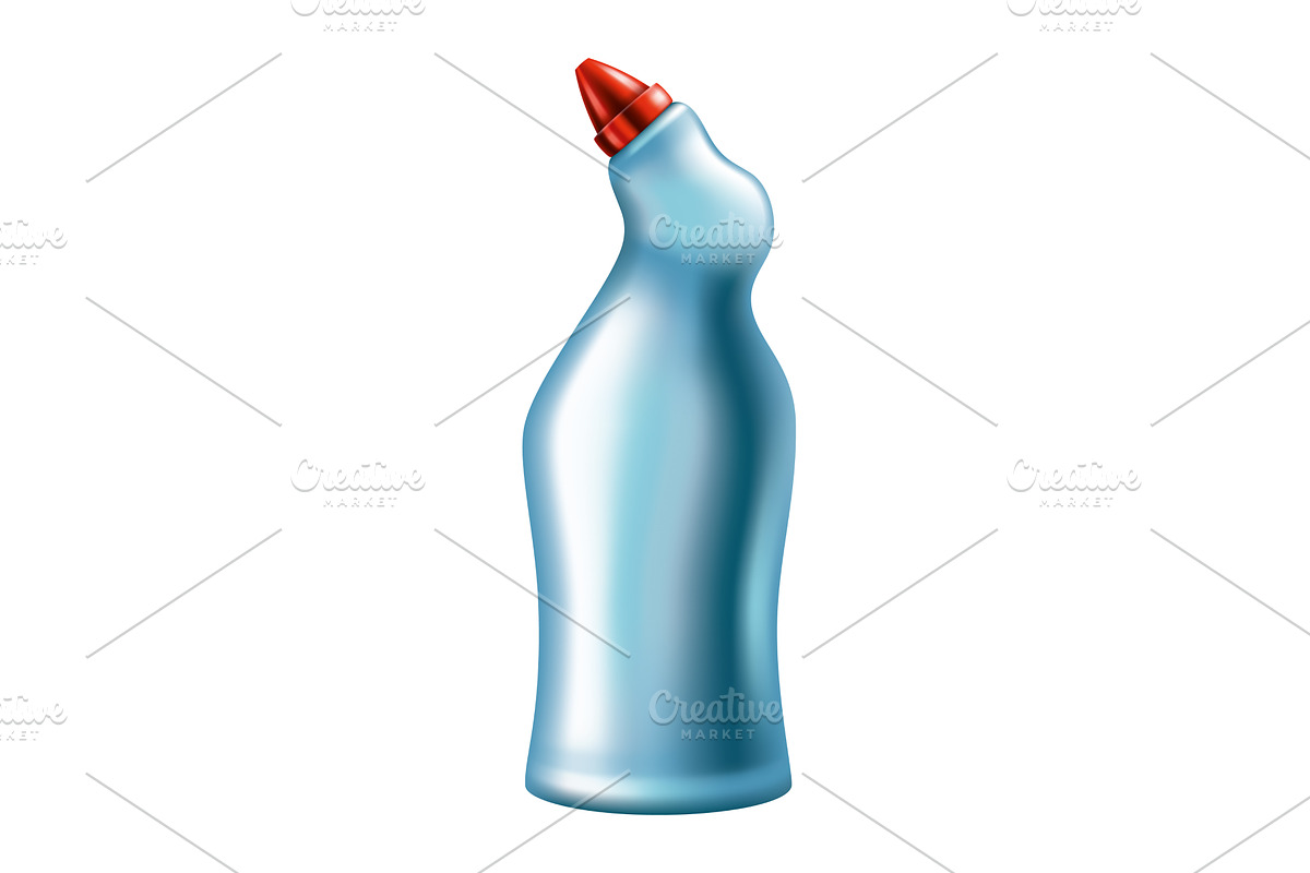 Liquid cleaning detergent for, an Illustration by Things for designers