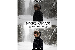 10 Winter Blogger Lightroom Presets