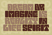 Euphoria Party - Psychedelic Font, a Font by PutraCetol Studio (Thumbnail 3 of 11)