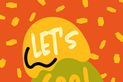 Ice Cream Cliparts & Summer Posters, a Food Illustration by Panna Limon Store (Thumbnail 4 of 9)