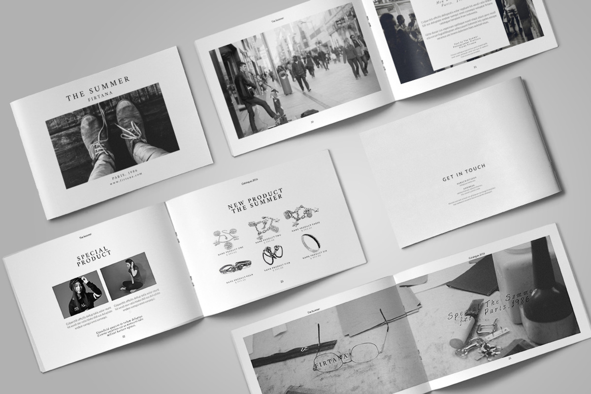 The Summer Catalogue A5, a Brochure Template by Firtana (Photo 9 of 14)